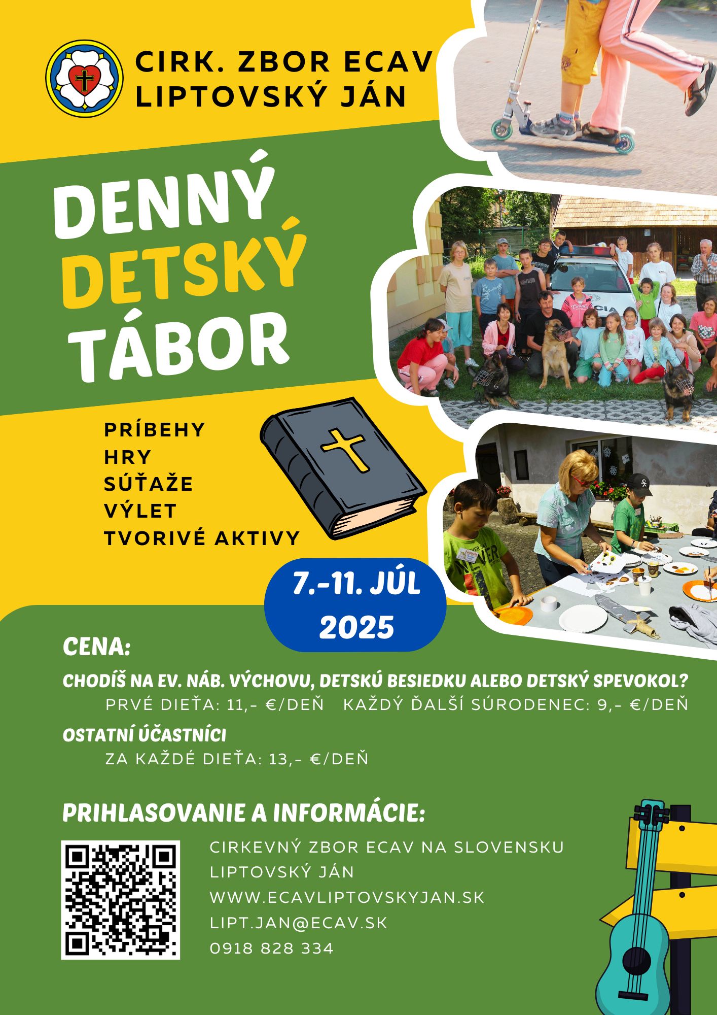 Denný detský tábor 2025